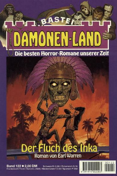 D&auml;monen-Land Nr. 122: Der Fluch des Inka
