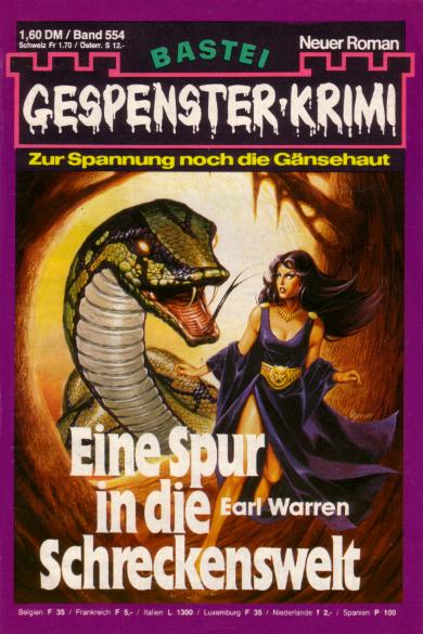 Gespenster-Krimi Nr. 554: Eine Spur in die Schreckenswelt