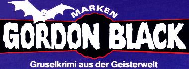 Das Logo der Gordon Black Heftromane