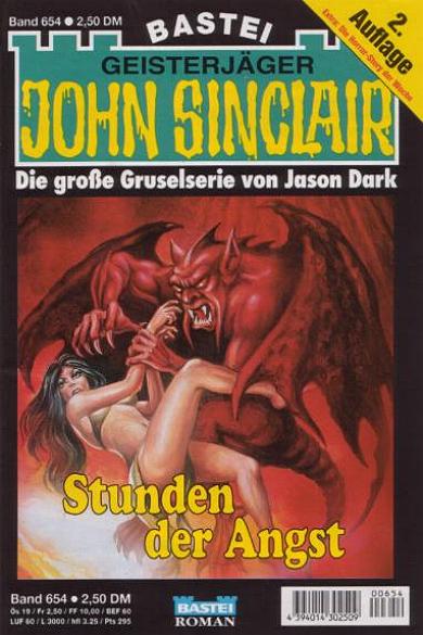 John Sinclair Nr. 654: Stunden der Angst (2. Auflage)