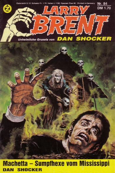 Larry Brent Nr. 84: Machetta, Sumpfhexe vom Mississippi