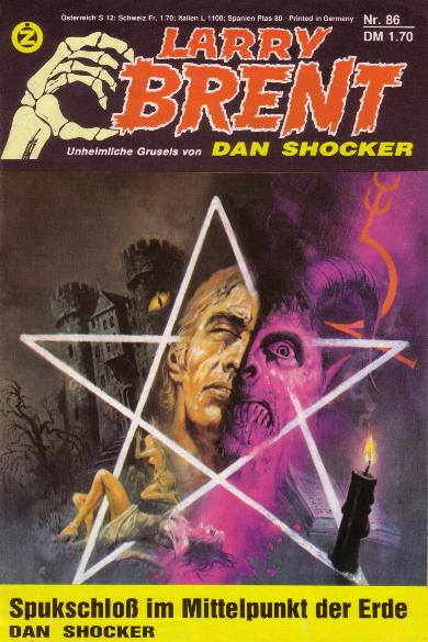 Larry Brent Nr. 86: Spukschlo&szlig; im MIttelpunkt der Erde
