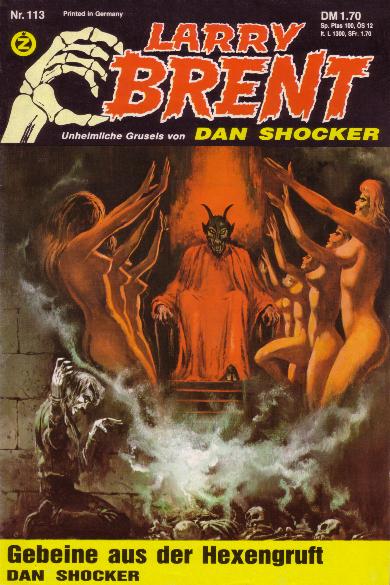 Larry Brent Nr. 113: Gebeine aus der Hexengruft