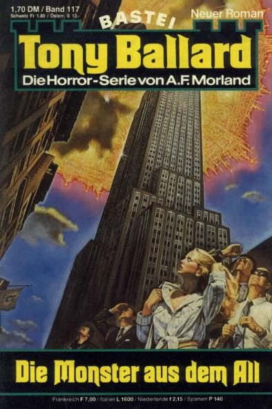 Tony Ballard Nr. 117: Die Monster aus dem All